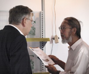 S. T. Chang and Ivan Jakopovich together at the 5th International Medicinal Mushroom Conference, Nantong, China, 2009.